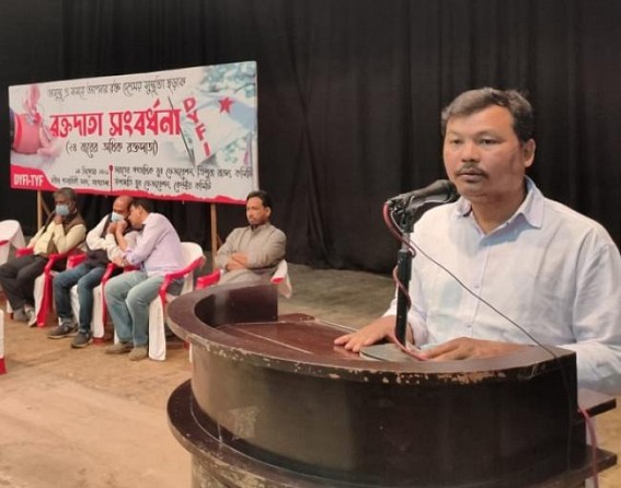 BJP Party and the Govt both creating hurdles to organize Blood Donation Camps:TYF BJP Party and the Govt both creating hurdles to organize Blood Donation Camps:TYF